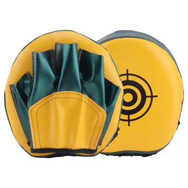 Mini Curved Focus Mitts Yellow