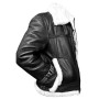  Mens Black Bomber Jacket