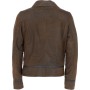 Mens Bomber Sytle Antique Leather Jacket 